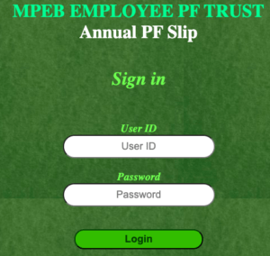 MPPTCL Pay Slip